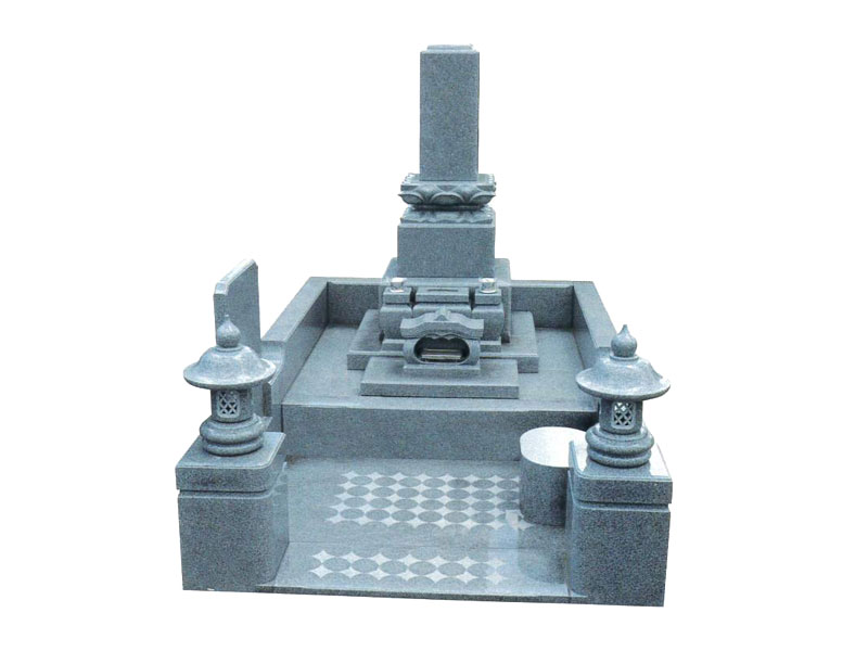 角田石材店
鴨川市
和墓施工例
石灯籠付き和墓
石塔・1尺角上下蓮華
グレー御影石
参道模様石張りの墓石